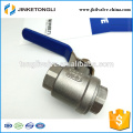 JKTL2B040 gas cf8m 1000wog 2 piece rb pn40 ss316 ci ball valve